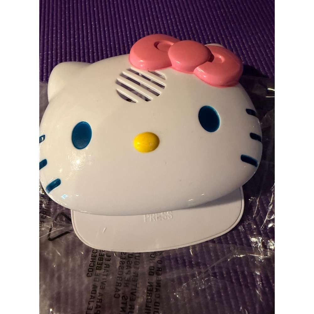 Sanrio Hello Kitty Nail Dryer Townley Inc White Pink Bow Battery Operated Fan